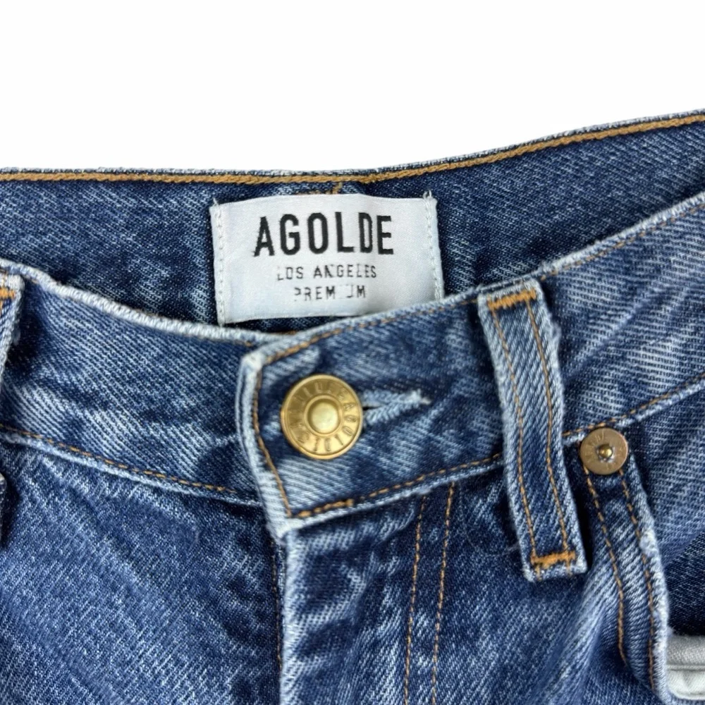AGoldE Pinch Waist High Rise Kick - size 27 - Picture 3 of 8
